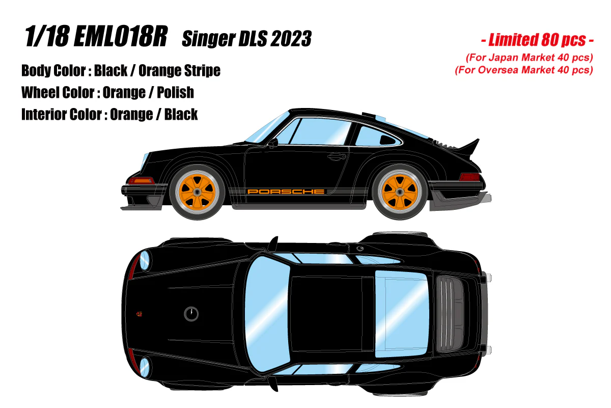 *PREORDER* Make Up Co., Ltd / Eidolon 1:18 Porsche Singer 911 DLS 2023 Version - Image 9