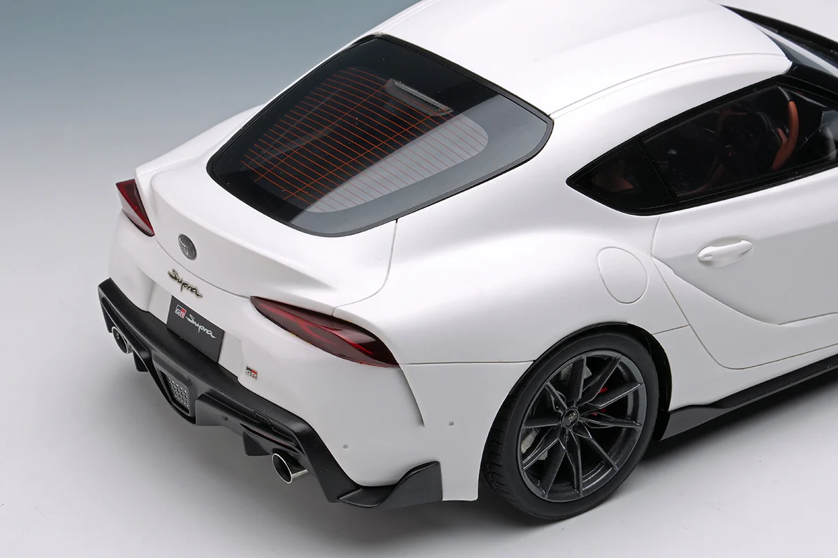 Make Up Co., Ltd. / EIDOLON 1:18 Toyota GR Supra RZ (A91) Matte White Edition 2022 - Image 4