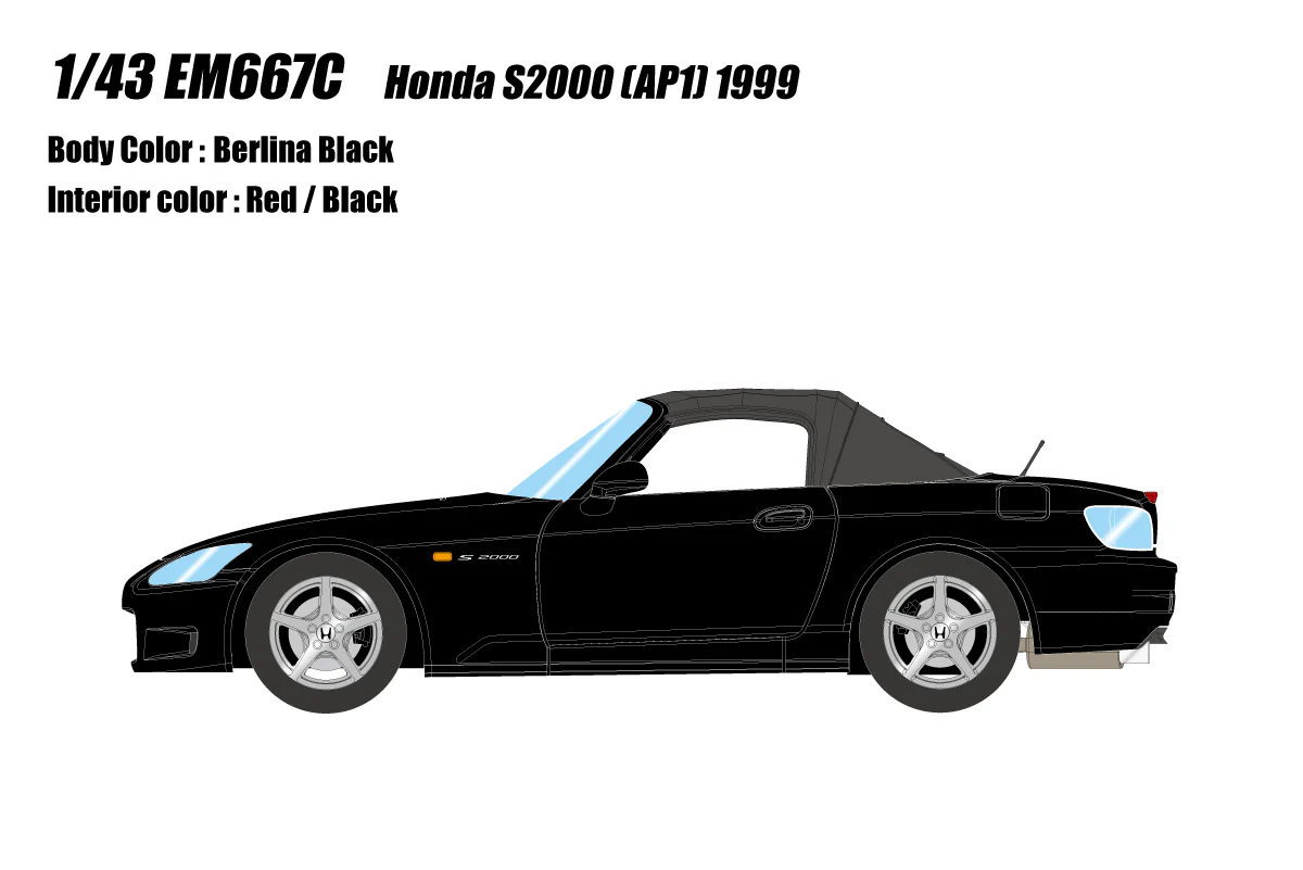 Make Up Co., Ltd / Eidolon 1:43 Honda S2000 (AP1) 1999 - Image 10