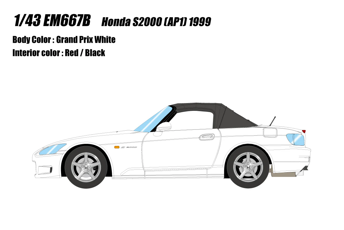 Make Up Co., Ltd / Eidolon 1:43 Honda S2000 (AP1) 1999 - Image 9
