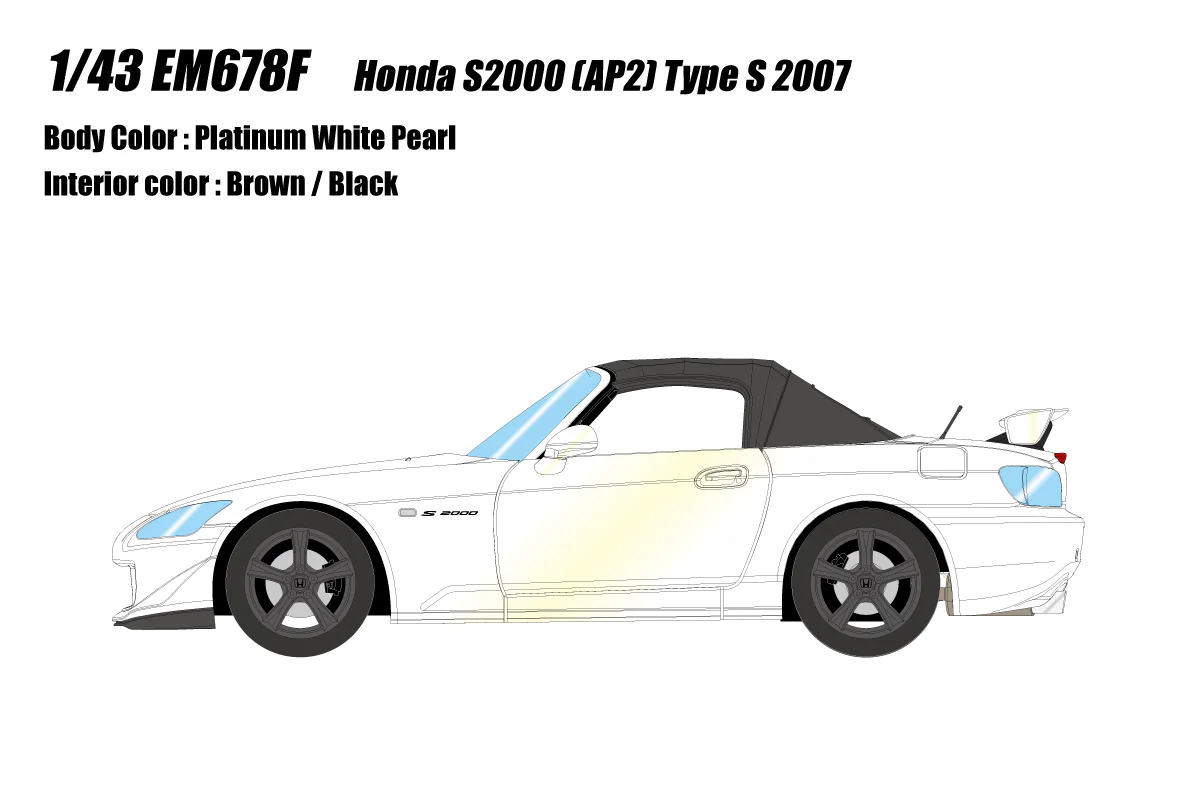 Make Up Co., Ltd / EIDOLON 1:43 Honda S2000 (AP2) Type S 2007 - Image 10