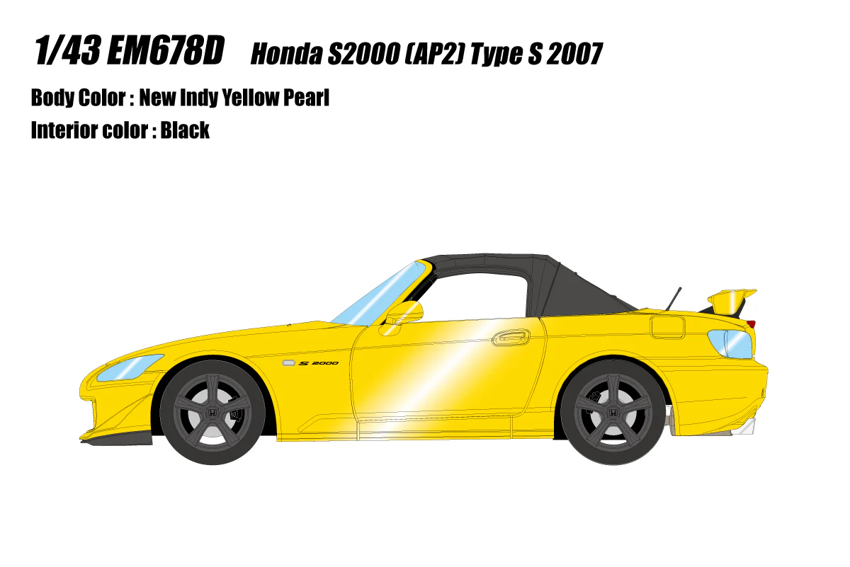Make Up Co., Ltd / EIDOLON 1:43 Honda S2000 (AP2) Type S 2007 - Image 8