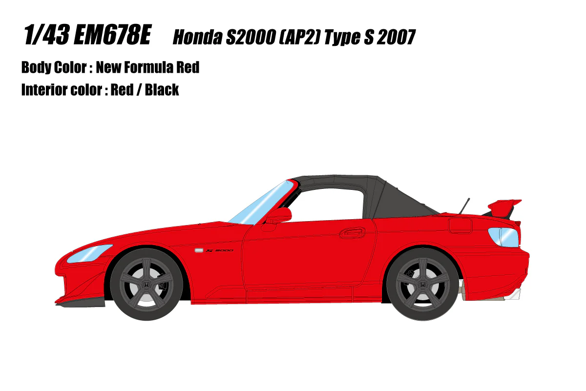 Make Up Co., Ltd / EIDOLON 1:43 Honda S2000 (AP2) Type S 2007 - Image 9