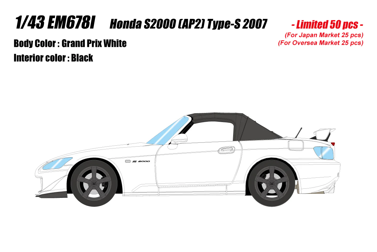 Make Up Co., Ltd. / EIDOLON 1:43 Honda S2000 (AP2) Type-S 2007 - Image 4