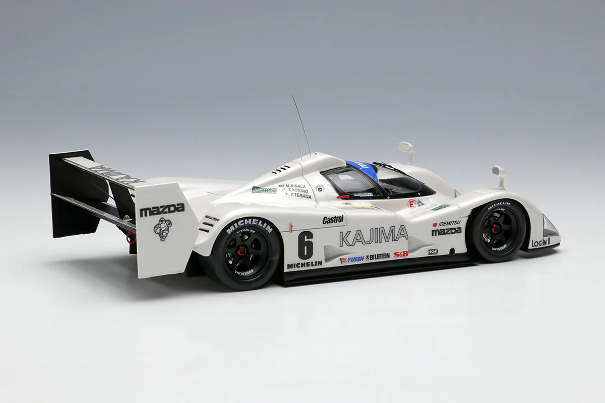 Make Up Co., Ltd / Eidolon 1:43 Mazda MX-R01 "KAJIMA" Lemans 24h Practice 1992 No.6 - Image 4