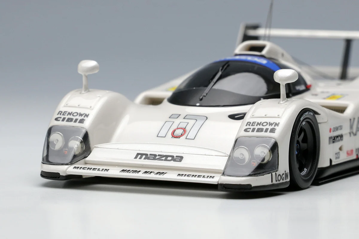 Make Up Co., Ltd / Eidolon 1:43 Mazda MX-R01 "KAJIMA" Lemans 24h Practice 1992 No.6 - Image 8