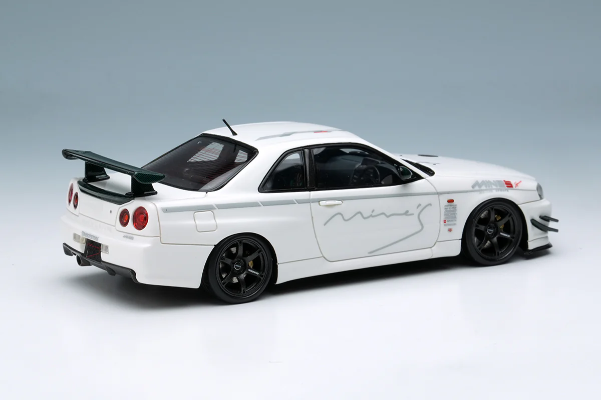 Make Up Co., Ltd / Eidolon 1:43 Nissan Skyline (BNR34) GT-R Mine's V-Spec N1 Tokyo Auto Salon 2024 - Image 2