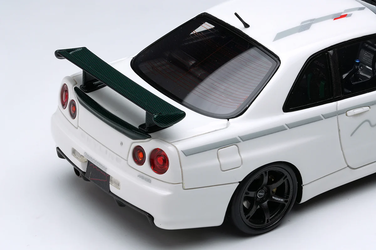 Make Up Co., Ltd / Eidolon 1:43 Nissan Skyline (BNR34) GT-R Mine's V-Spec N1 Tokyo Auto Salon 2024 - Image 5
