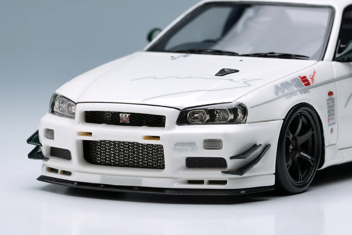 Make Up Co., Ltd / Eidolon 1:43 Nissan Skyline (BNR34) GT-R Mine's V-Spec N1 Tokyo Auto Salon 2024 - Image 8