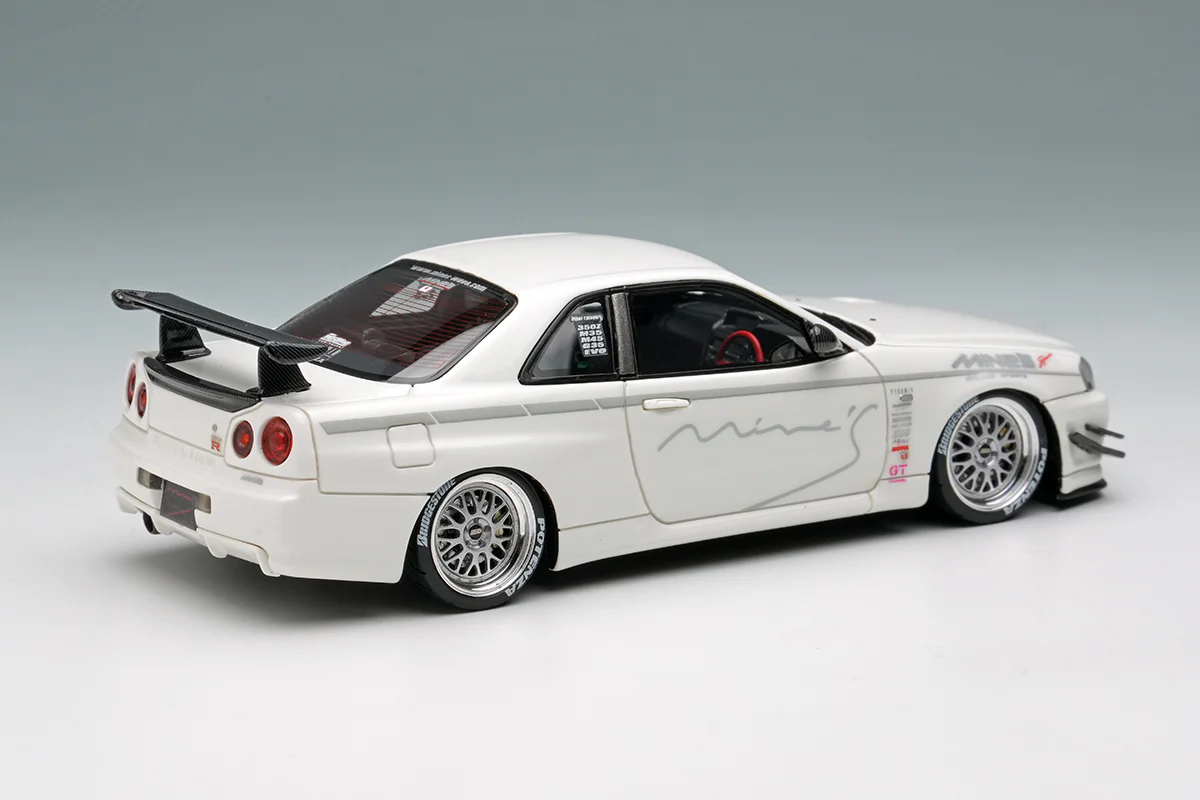 *PREORDER* Make Up Co., Ltd / Eidolon 1:43 Nissan Skyline (BNR34)GT-R V-Spec N1 MINE'S (BBS Wheel) Time Attack in USA - Image 2