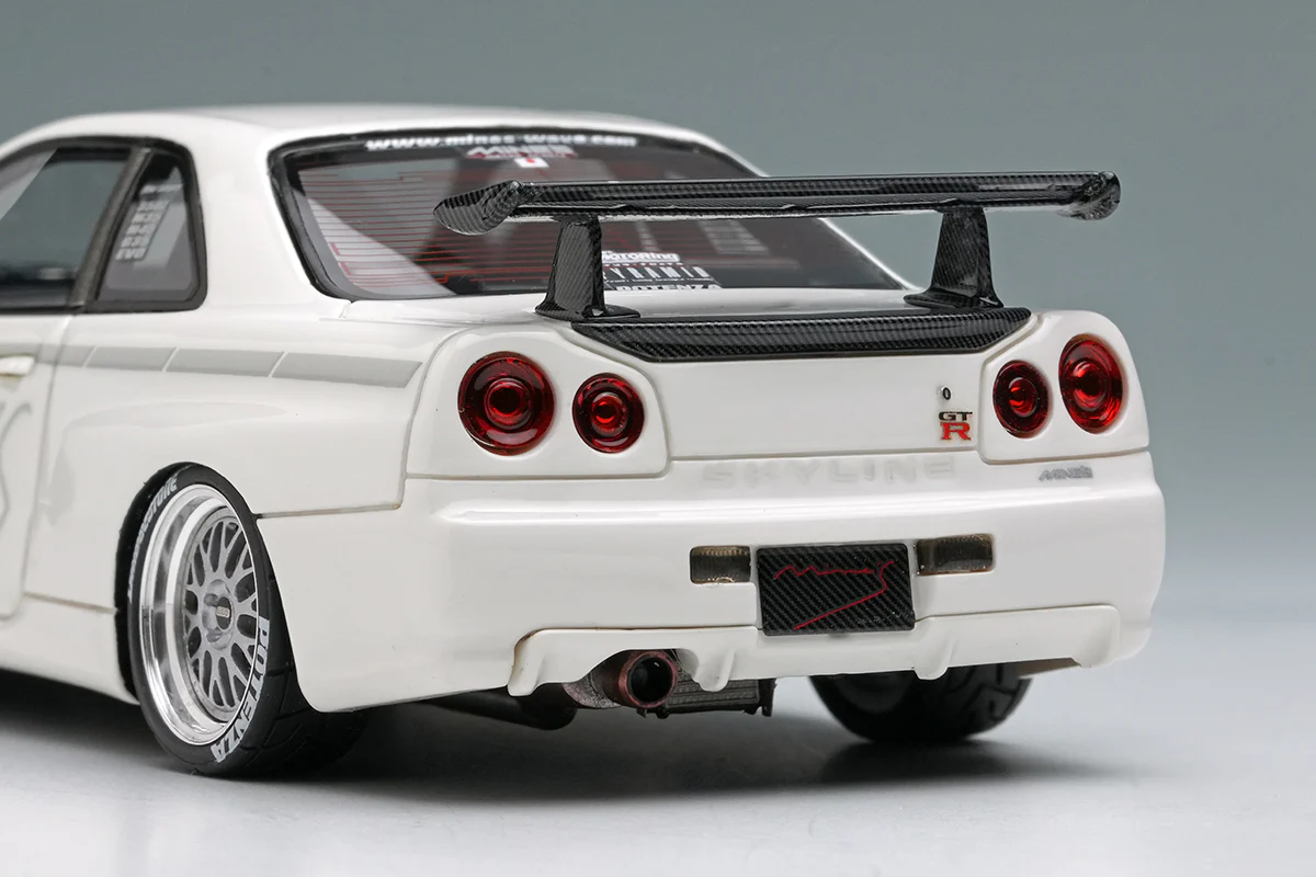 *PREORDER* Make Up Co., Ltd / Eidolon 1:43 Nissan Skyline (BNR34)GT-R V-Spec N1 MINE'S (BBS Wheel) Time Attack in USA - Image 8