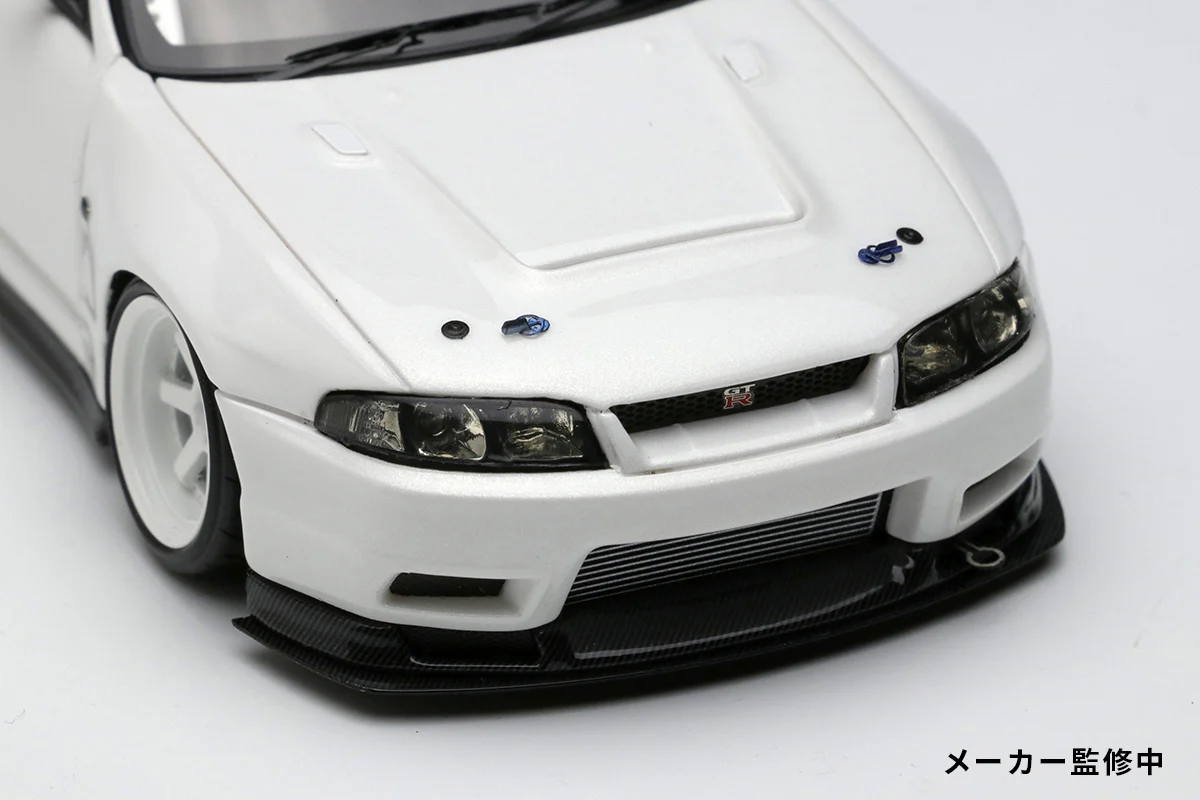 Make Up Co., Ltd / Eidolon 1:43 Nissan Skyline Garage Active ACTIVE R33 GT-R Wide Body Concept (RC-VI Wheel) - Image 4