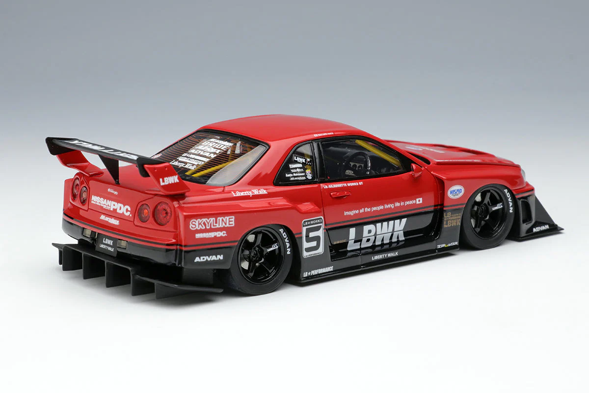 Make Up Co., Ltd / Eidolon 1:43 Nissan Skyline LB-ER34 Super Silhouette TOKYO AUTO SALON 2022 - Image 2