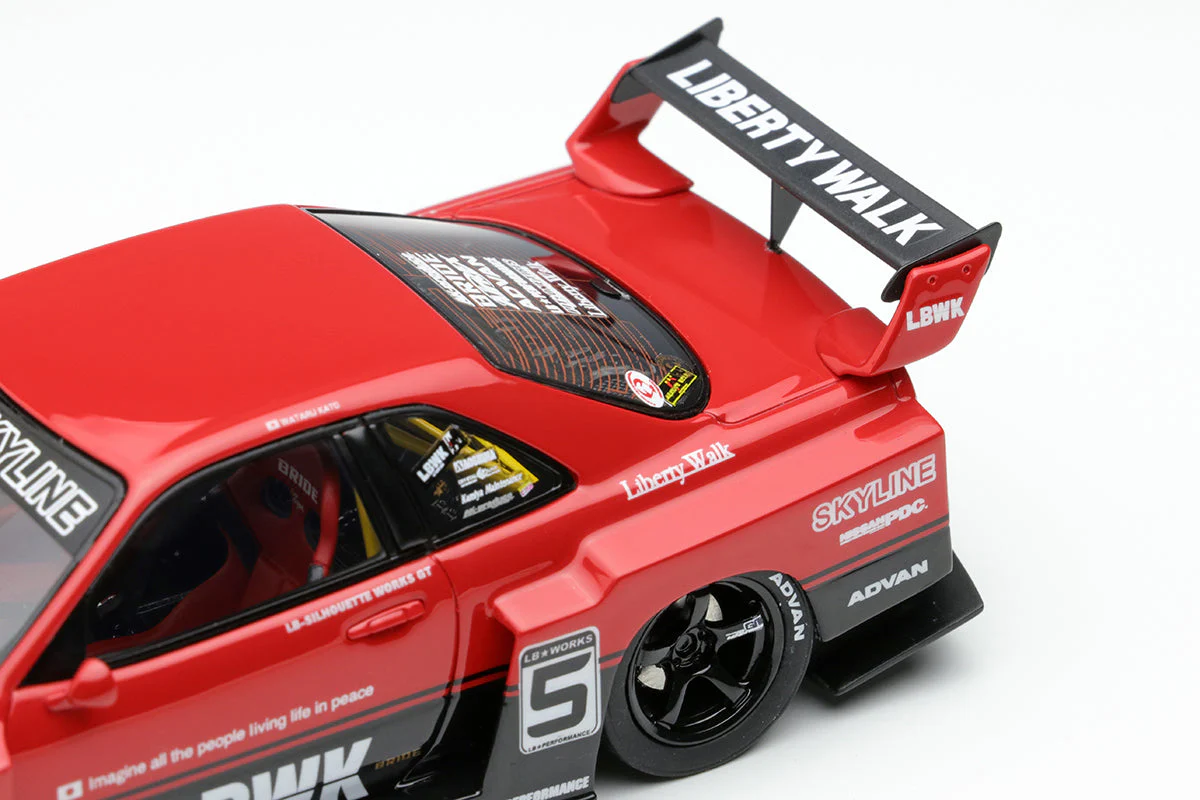 Make Up Co., Ltd / Eidolon 1:43 Nissan Skyline LB-ER34 Super Silhouette TOKYO AUTO SALON 2022 - Image 4