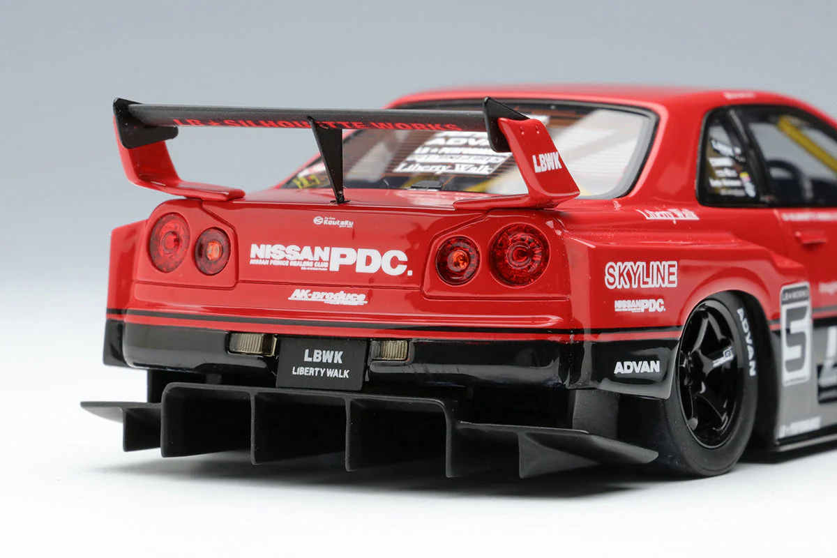 Make Up Co., Ltd / Eidolon 1:43 Nissan Skyline LB-ER34 Super Silhouette TOKYO AUTO SALON 2022 - Image 9