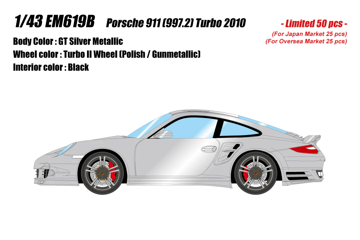 Make Up Co., Ltd / Eidolon 1:43 Porsche 911 (997.2) Turbo 2010 - Image 3