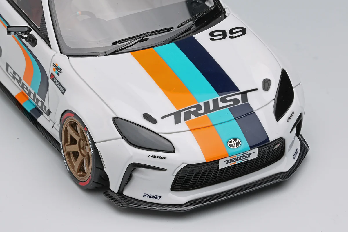 Make Up Co., Ltd / Eidolon 1:43 TRUST GReddy GR86 Turbo Tokyo Auto Salon 2023 - Image 3