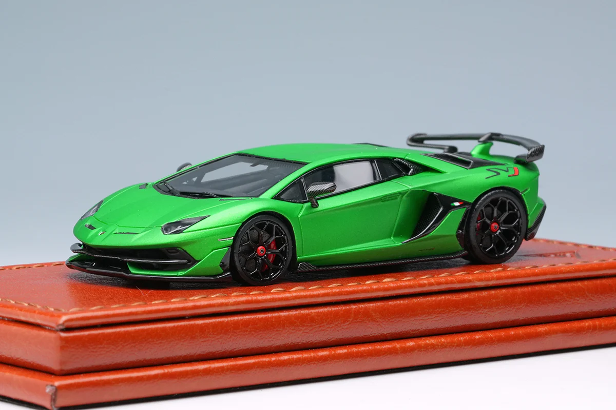 Make Up Co., Ltd /Titan 64 1:64 Lamborghini Aventador SVJ 2018 with Leirion Wheel - Image 2