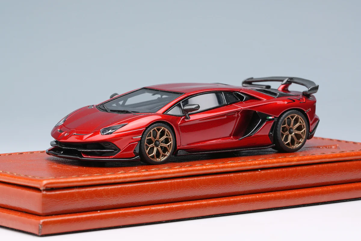 Make Up Co., Ltd /Titan 64 1:64 Lamborghini Aventador SVJ 2018 with Leirion Wheel - Image 4
