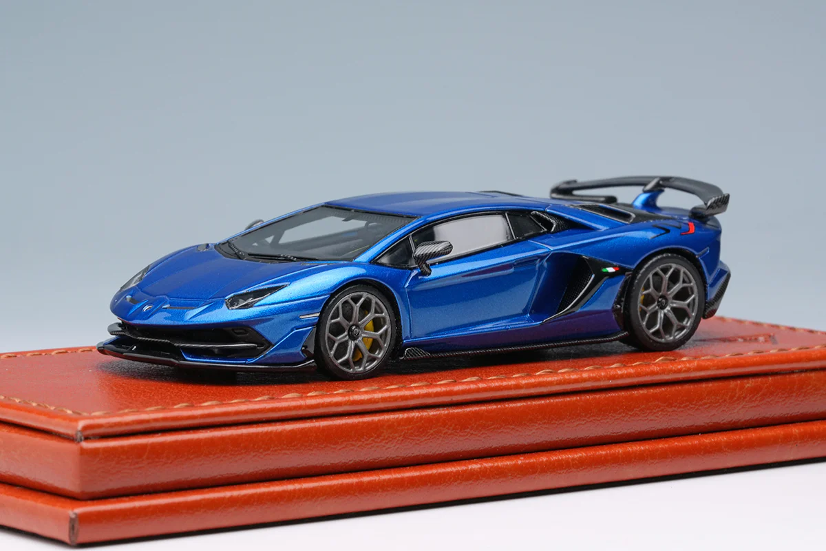Make Up Co., Ltd /Titan 64 1:64 Lamborghini Aventador SVJ 2018 with Leirion Wheel - Image 6
