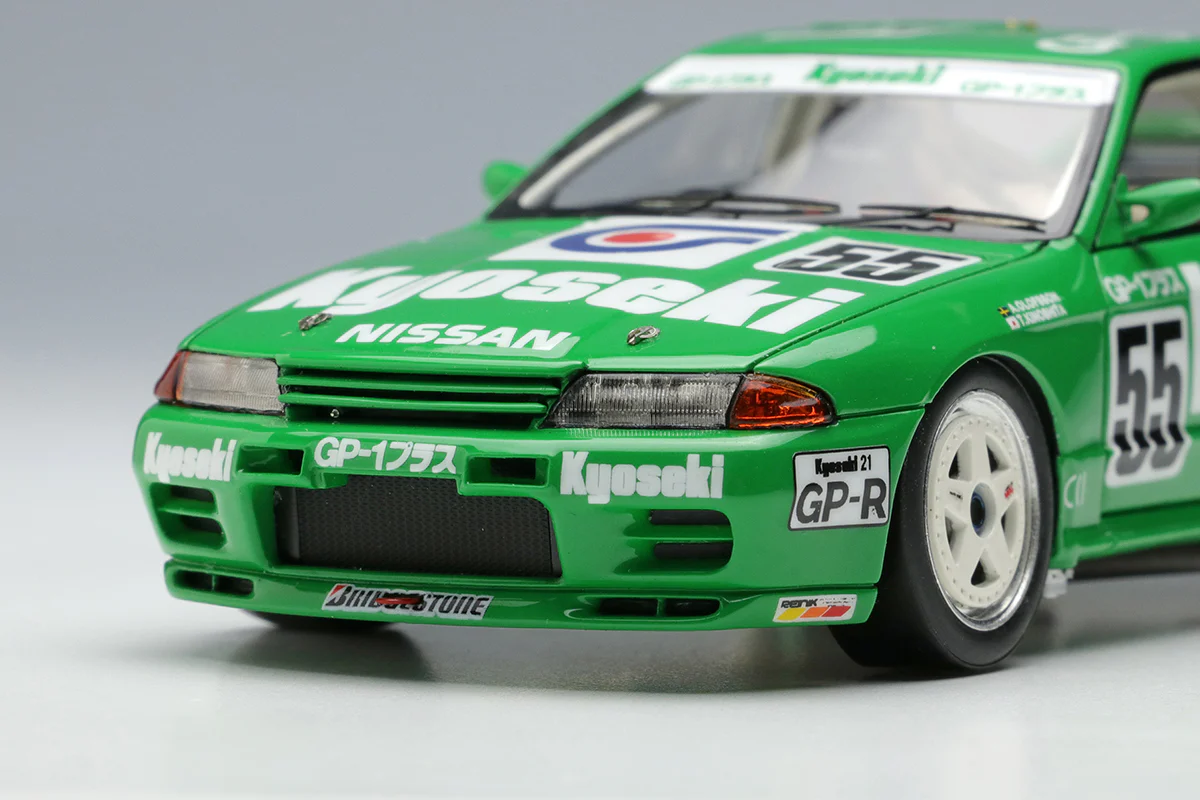 Make Up Co., Ltd / Vision 1:43 Nissan Skyline (BNR32) Kyoseki GP-1 Plus JTC Autopolis 1992 Winner - Image 3