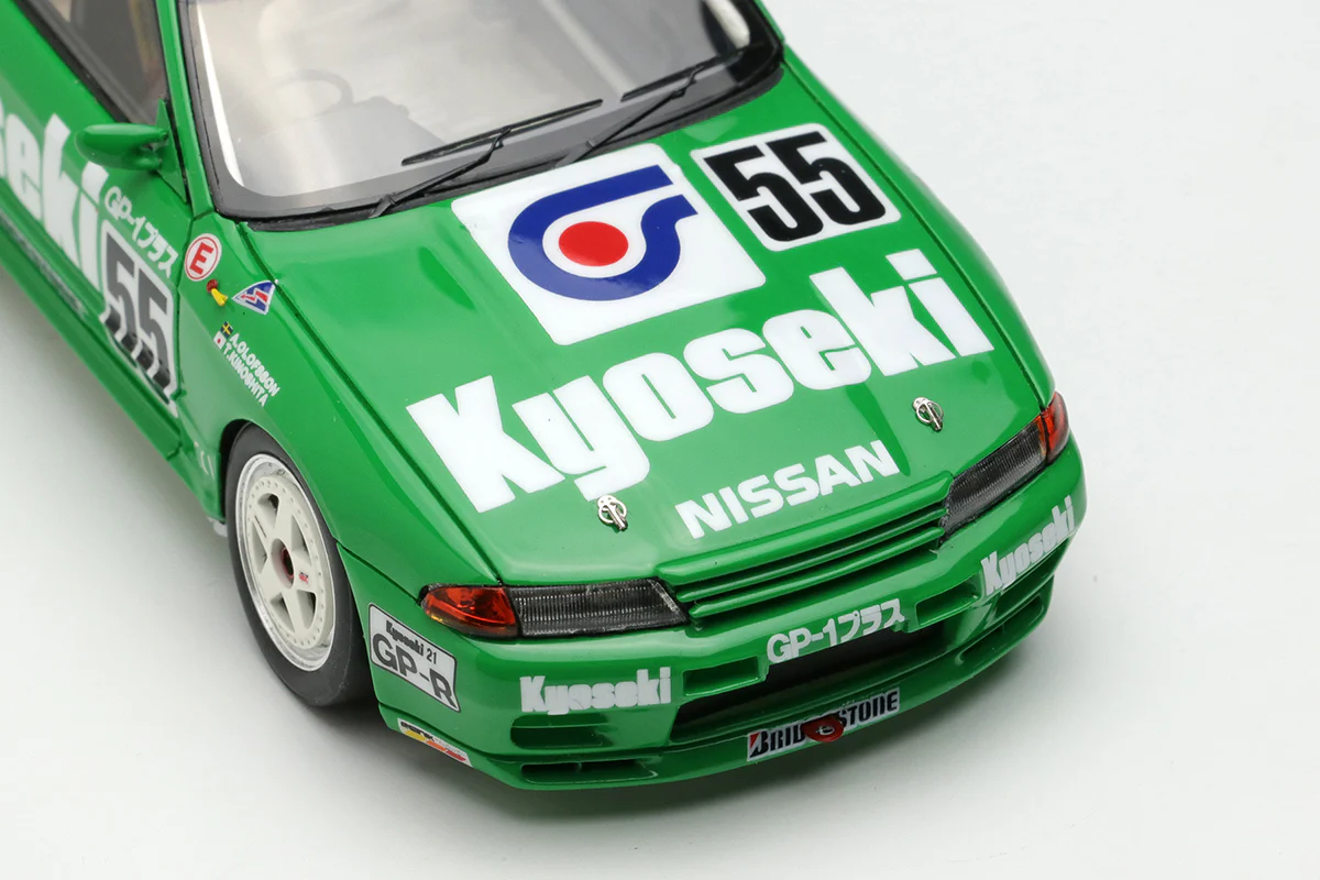 Make Up Co., Ltd / Vision 1:43 Nissan Skyline (BNR32) Kyoseki GP-1 Plus JTC Autopolis 1992 Winner - Image 8
