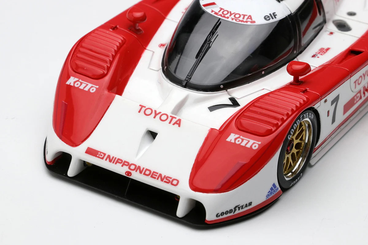 Make Up Co., Ltd / Vision 1:43 Toyota TS010 “Toyota Team Tom's - NIPPONDENSO” SWC Monza 500km 1992 No.7 Winner - Image 4