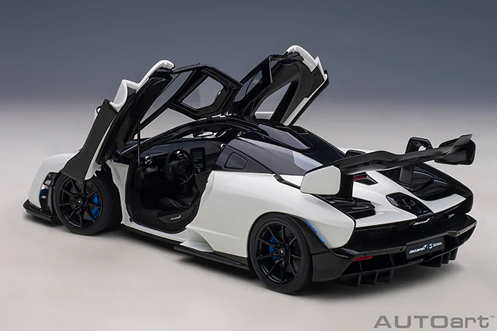 *PREORDER* AUTOart 1:18 McLaren Senna in Vison Pure White - Image 5