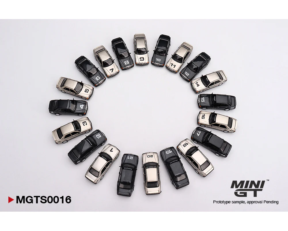 Mini GT 1:64 1984 Nürburgring Race of Champions 20 Cars Set Special