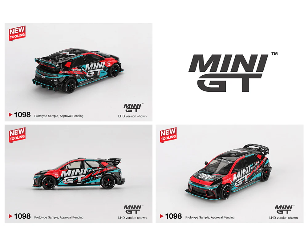 MINI GT 1:64 Hyundai Ioniq 5N MINI GT RS-01T 2025 Tokyo Auto Salon