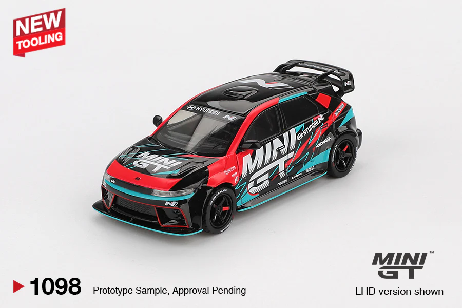 MINI GT 1:64 Hyundai Ioniq 5N MINI GT RS-01T 2025 Tokyo Auto Salon - Image 2