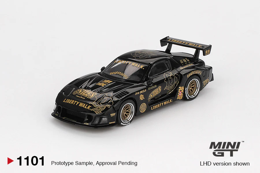 MINI GT 1:64 Mazda RX-7 LB-Super Silhouette FD-NILES – Black - Image 2