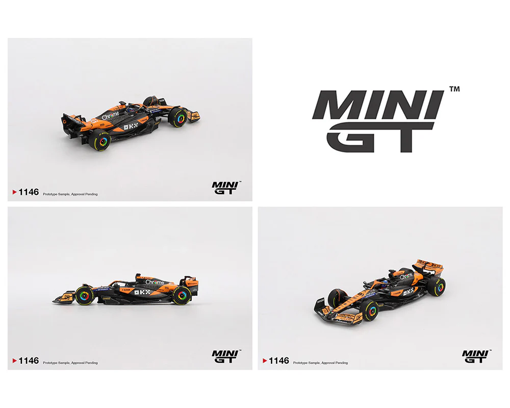 *PREORDER* MINI GT 1:64 McLaren MCL38 #81 Oscar Piastri 2024 F1 Hungarian GP Winner