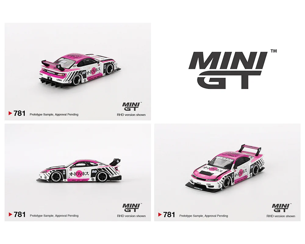 MINI GT 1:64 Nissan Silvia (S15) LB-Super Silhouette Auto Finesse SEMA 2023 - Image 2