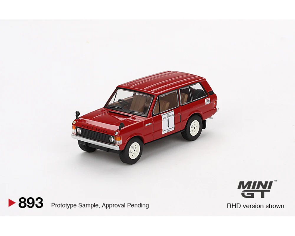MINI GT 1:64 Range Rover 1971 International Hillrally Winner