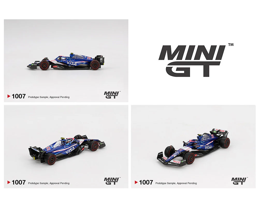 MINI GT 1:64 RB VCARB 01 #22 Yuki Tsunoda 2024 F1 2024 Bahrain GP