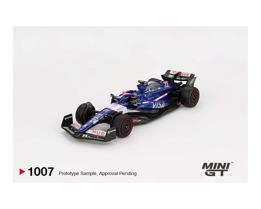 MINI GT 1:64 RB VCARB 01 #22 Yuki Tsunoda 2024 F1 2024 Bahrain GP - Image 2