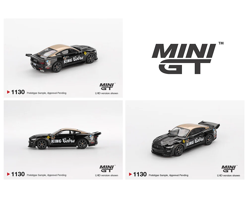 MINI GT 1:64 Shelby GT500 Dragon Snake Concept in Black/Gold