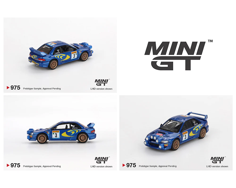 MINI GT 1:64 Subaru Impreza WRC98 1998 Rally Monte-Carlo 3rd Place #3 - Image 2