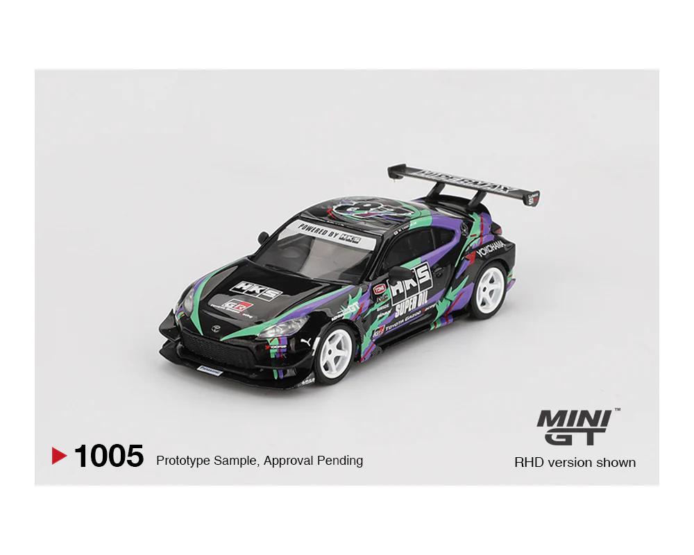 MINI GT 1:64 Toyota GR86 HKS TYPE R 2022 Tokyo Auto Salon - Image 2