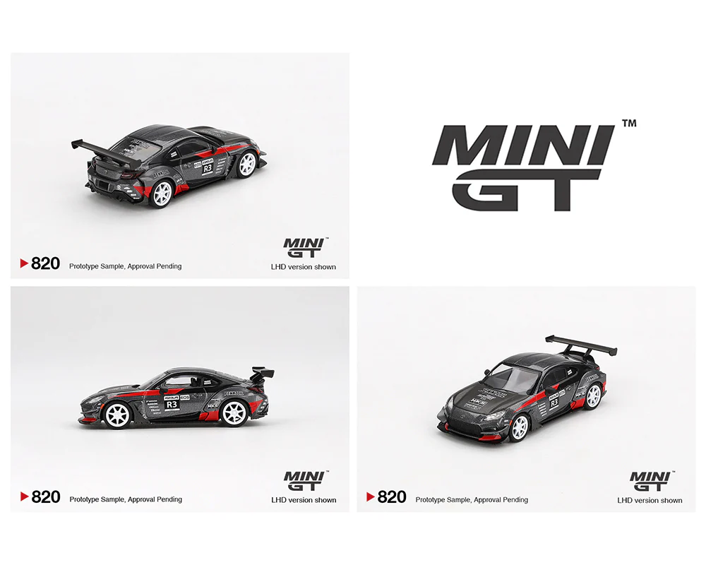 MINI GT 1:64 Toyota GR86 Larry Chen’s HKS Turbocharged GR86 in Grey