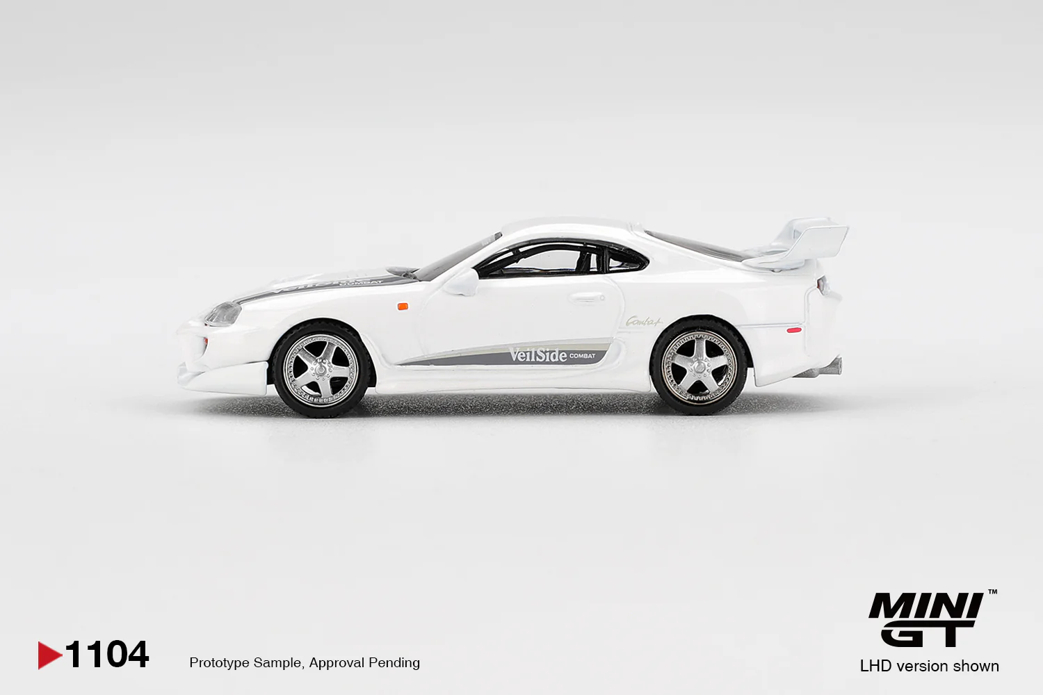 *PREORDER* MINI GT 1:64 Toyota Supra VeilSide Combat V-I in White - Image 2