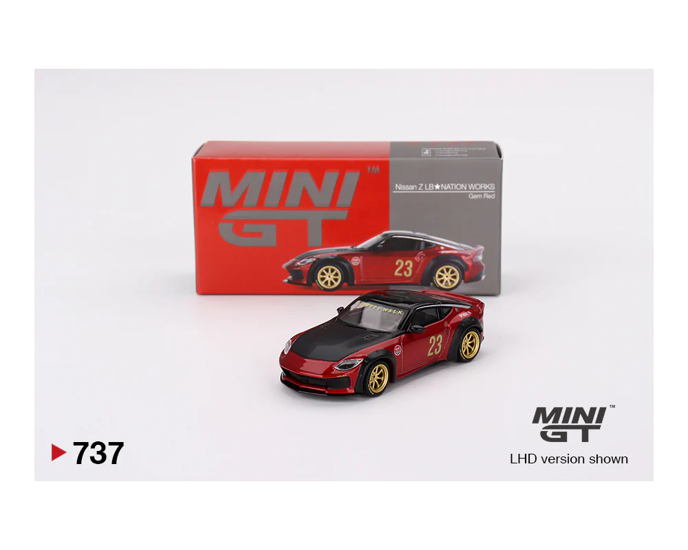 MINI GT x CLDC Exclusive 1:64 Super GT Series Nissan Z GT500 #23 “MOTUL AUTECH Z” NISMO 2023 - Image 2