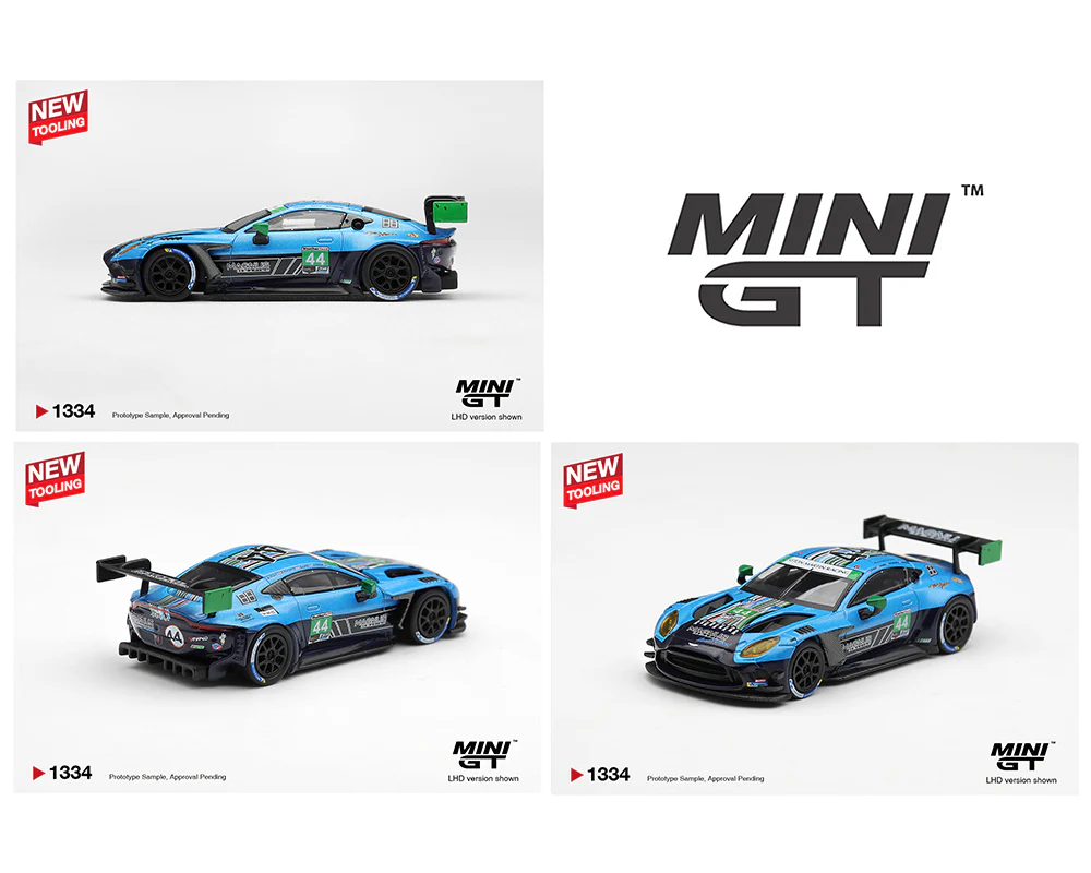 *PREORDER* MINIGT 1:64 Aston Martin Vantage GT3 Evo #44 Magnus Racing 2025 IMSA Daytona 24 Hrs