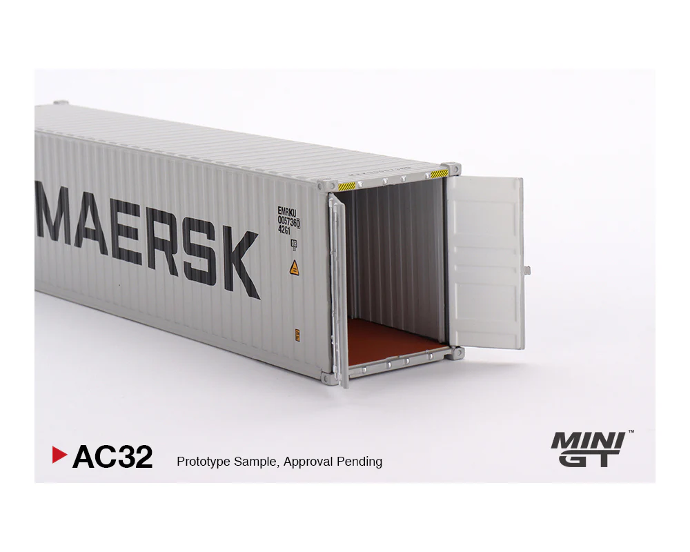 MINIGT 1:64 Dry Container 40′ “MAERSK” Edition - Image 3