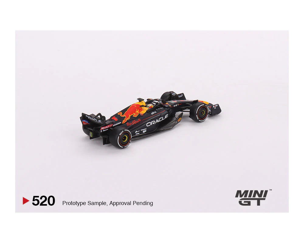 MINIGT 1:64 F1 Oracle Red Bull Racing RB18 #1 Max Verstappen 2022 Abu Dhabi Grand Prix Winner - Image 3