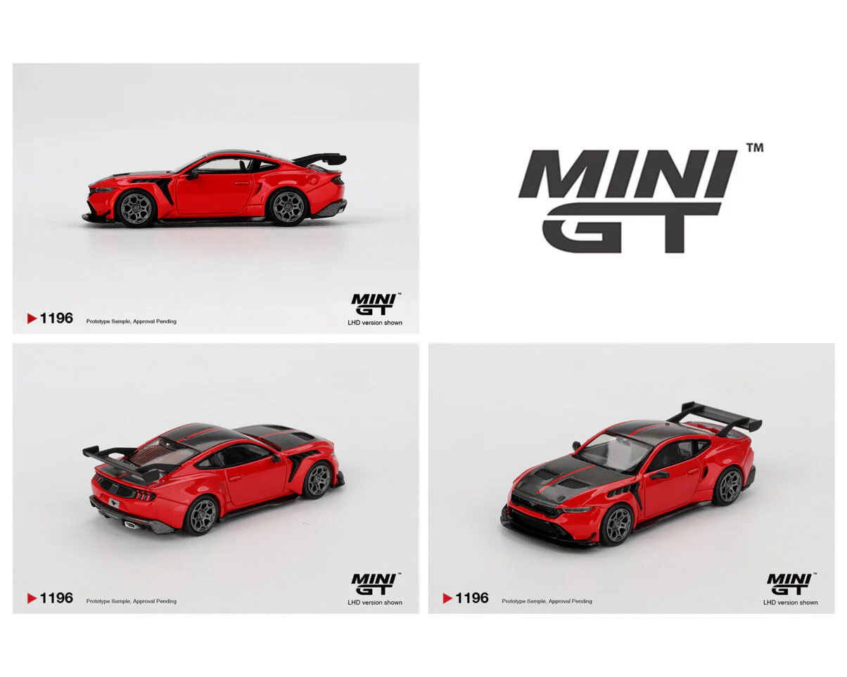 *PREORDER* MINIGT 1:64 Ford Mustang GTD in Race Red
