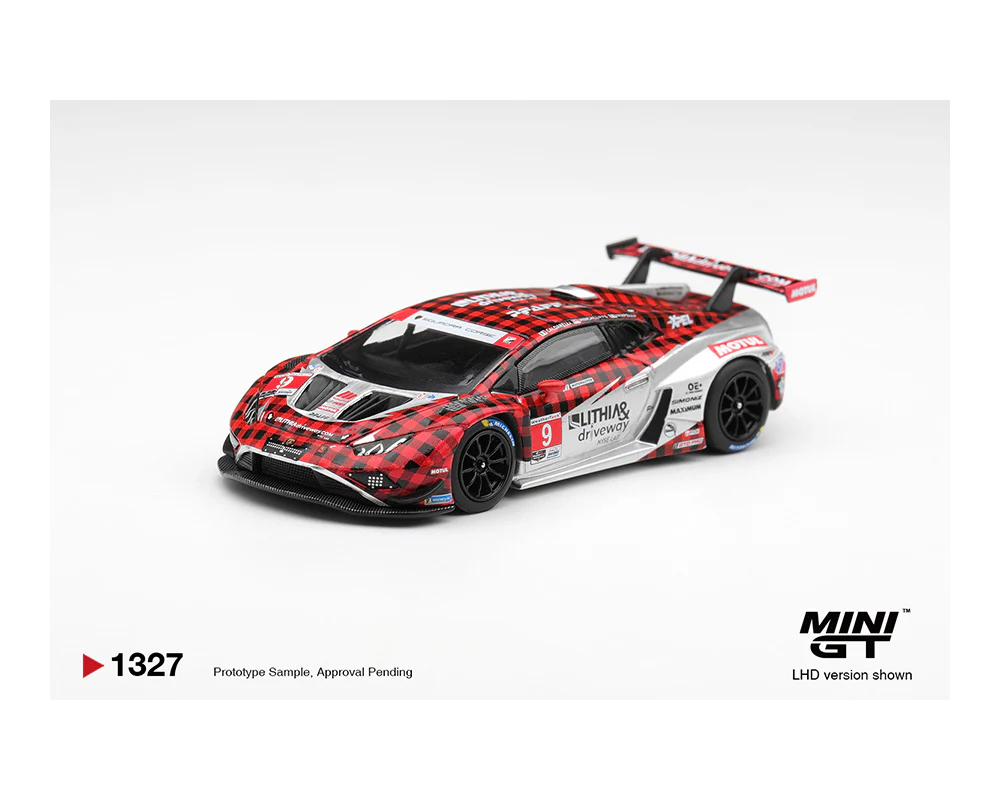 *PREORDER* MINIGT 1:64 Lamborghini Huracan GT3 EVO2 #9 Pfaff Motorsports 2025 IMSA WeatherTech GTD Pro - Image 2