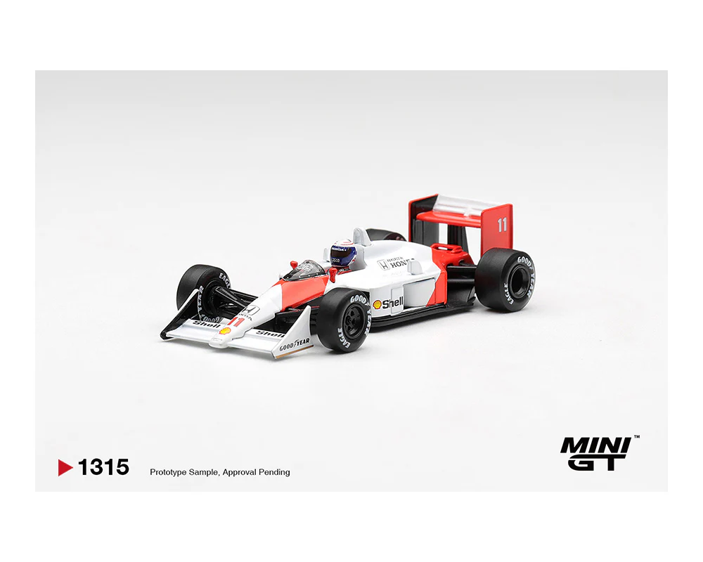 *PREORDER* MINIGT 1:64 McLaren MP4/4 #11 Alain Prost 1988 Canadian Grand Prix 2nd Place - Image 2