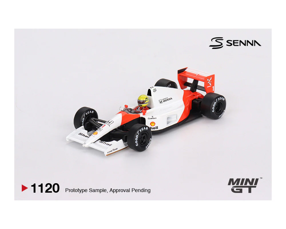 *PREORDER*MINIGT 1:64 McLaren MP4/6 #1 Ayrton Senna 1991 Japanese Grand Prix 2nd Place - Image 2